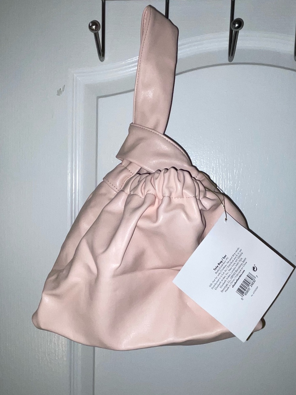 Soft pink •Faux Leather• Elizabeth Arden Tote